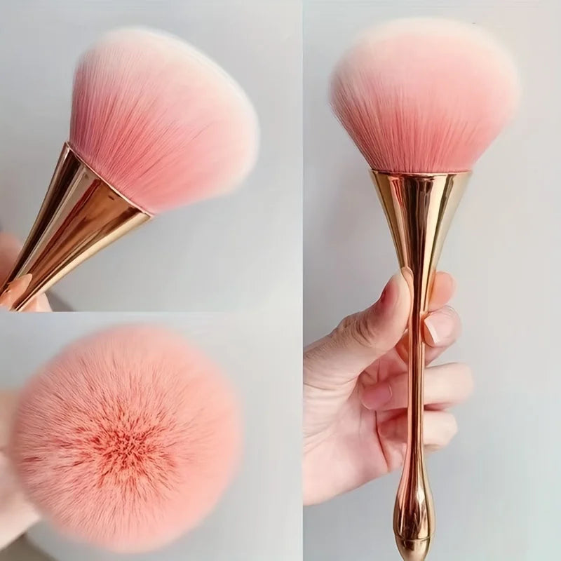 Rose Gold Makeup Brush