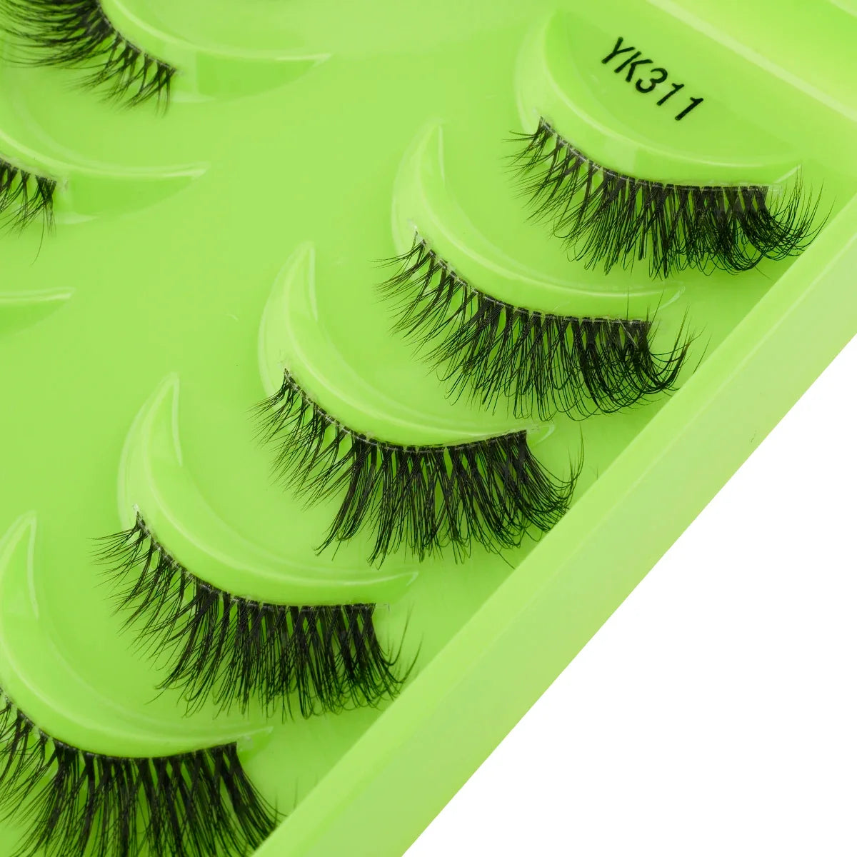 3/10 Pairs Half Lashes Makeup Natural Long Cat Eye Lashes Dramatic False Eyelashes