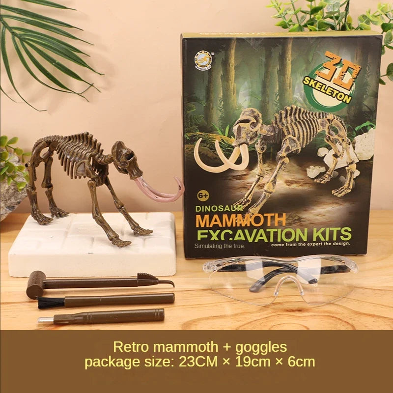 Jurassic World Dinosaur Excavation Kit - STEM Fossil Digging Toy for Kids