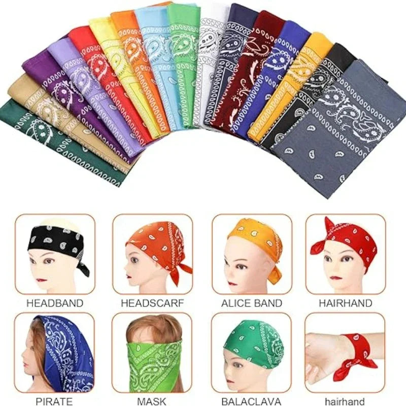 Bohemian Bandana Paisley Print Unisex Headband
