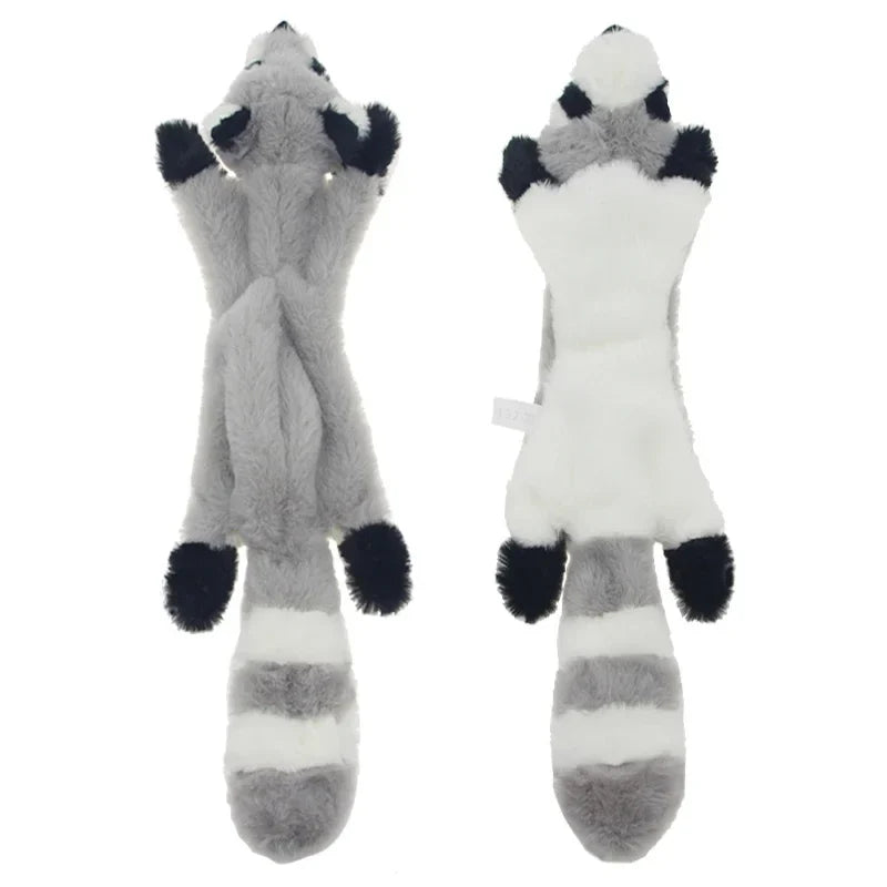 No-Stuffing Squeaky Crinkle Dog Toy