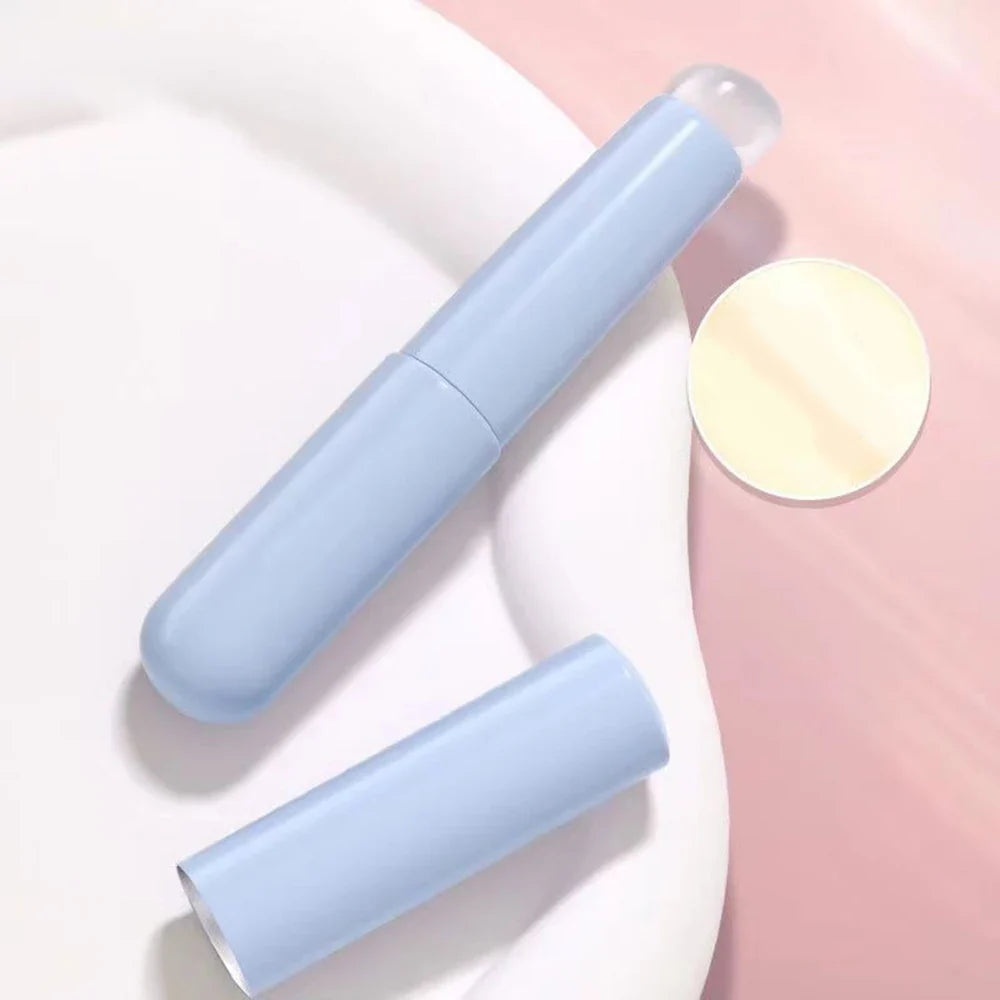 Upgrade Silicone Lip Brush With Cover Angled Concealer Brush Like Fingertips Q Soft Lipstick Makeup Brushes Round Head No Broken