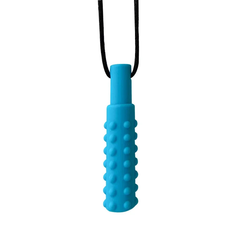 Silicone Teether Necklace for Kids | Chewy Sensory Pendant for Autism & ADHD | Oral Motor Therapy Tool