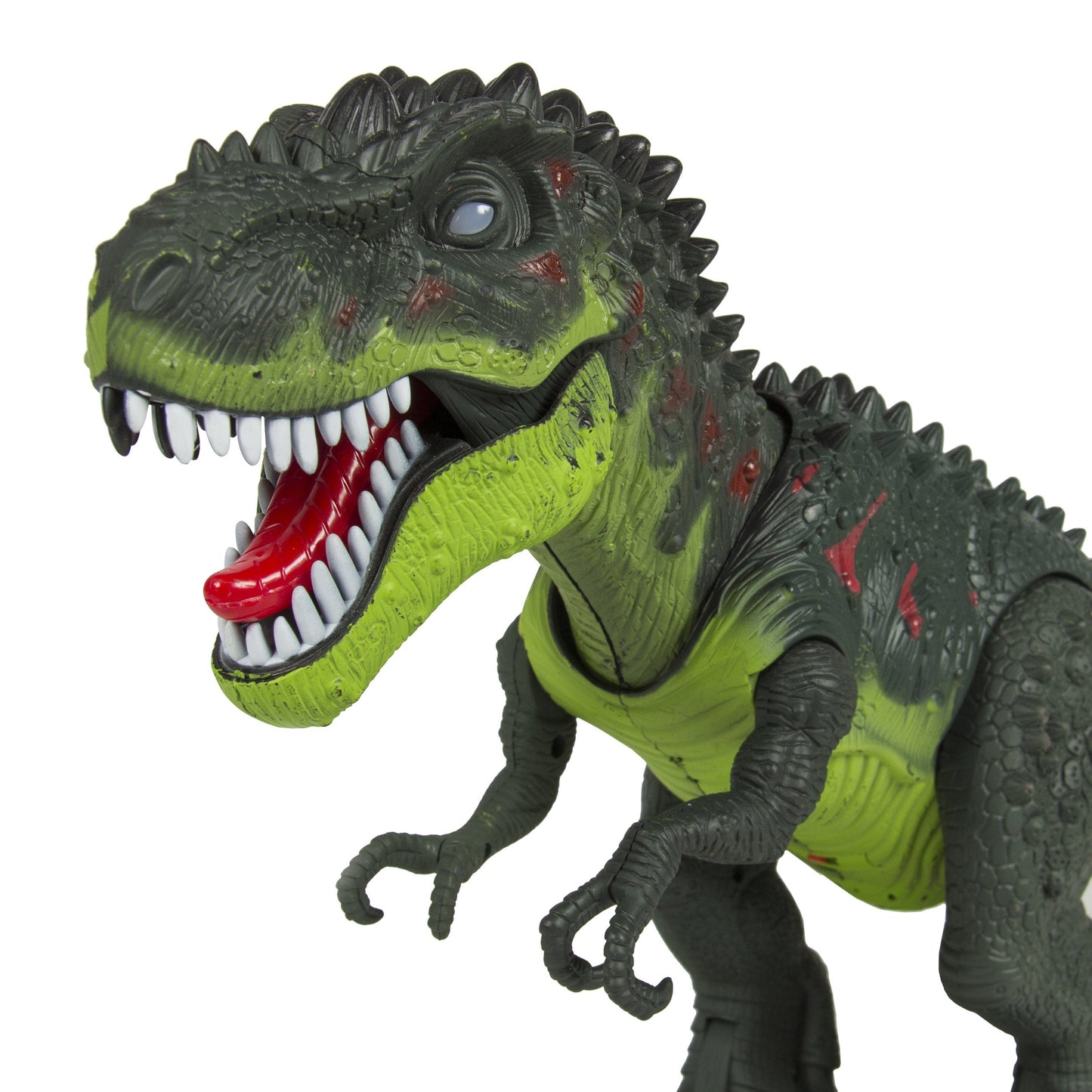 Kids Walking Tyrannosaurus Rex Jurassic Dinosaur Toy w/ Lights, Sound