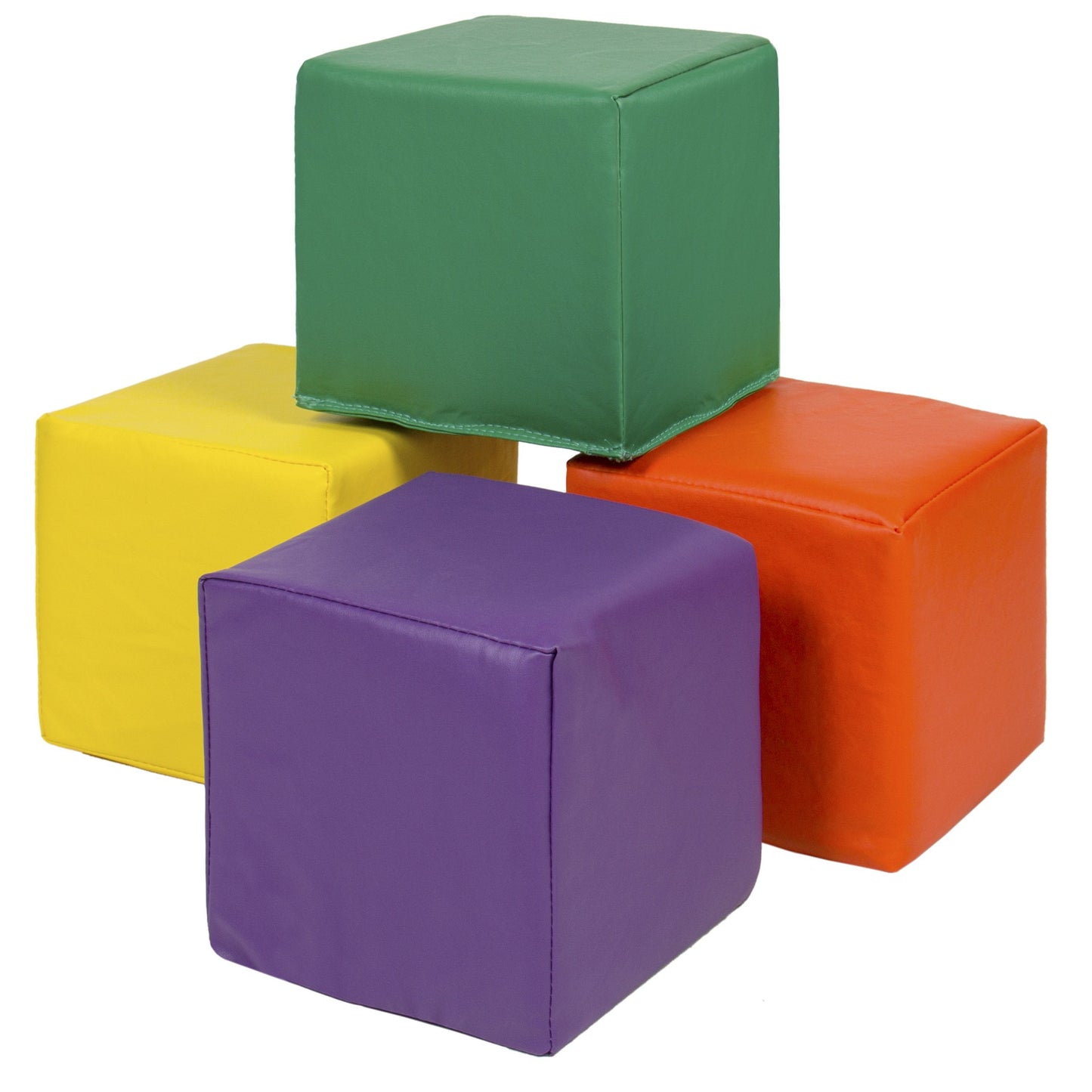 7-Piece Kids Large Stacking Soft Foam Block Play Set