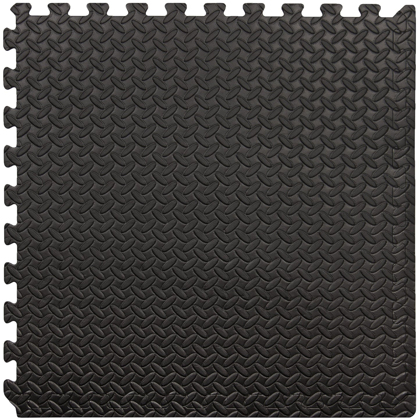 96 Sq. Ft. 24-Piece Puzzle Exercise Mat w/ 2x2ft Interlocking Foam Tiles