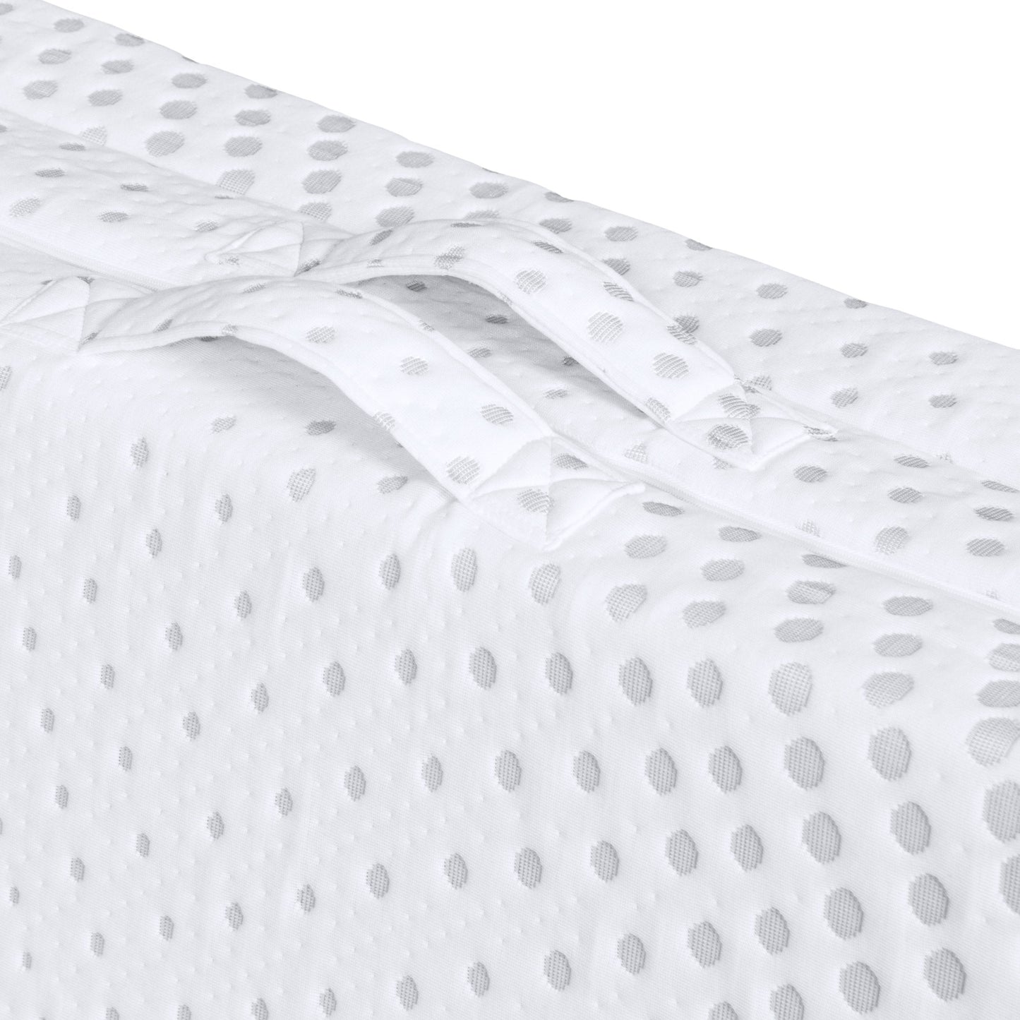 3in Full Size Folding Memory Foam Mattress Topper