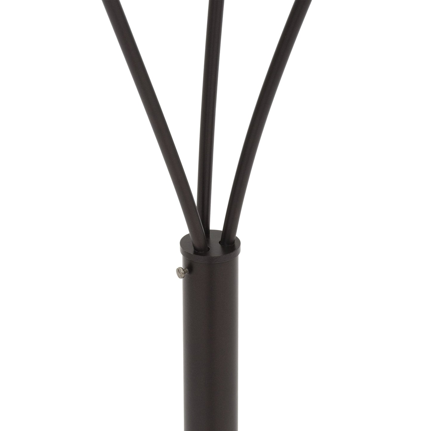 70in 3-Light Arc Floor Lamp w/ Infinite Dimming - Bronze