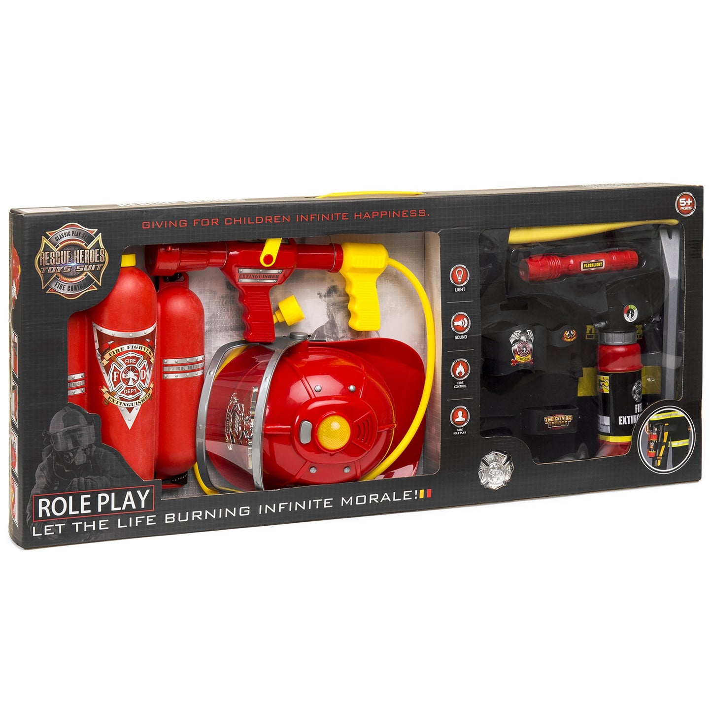 Pretend Firefighter Playset