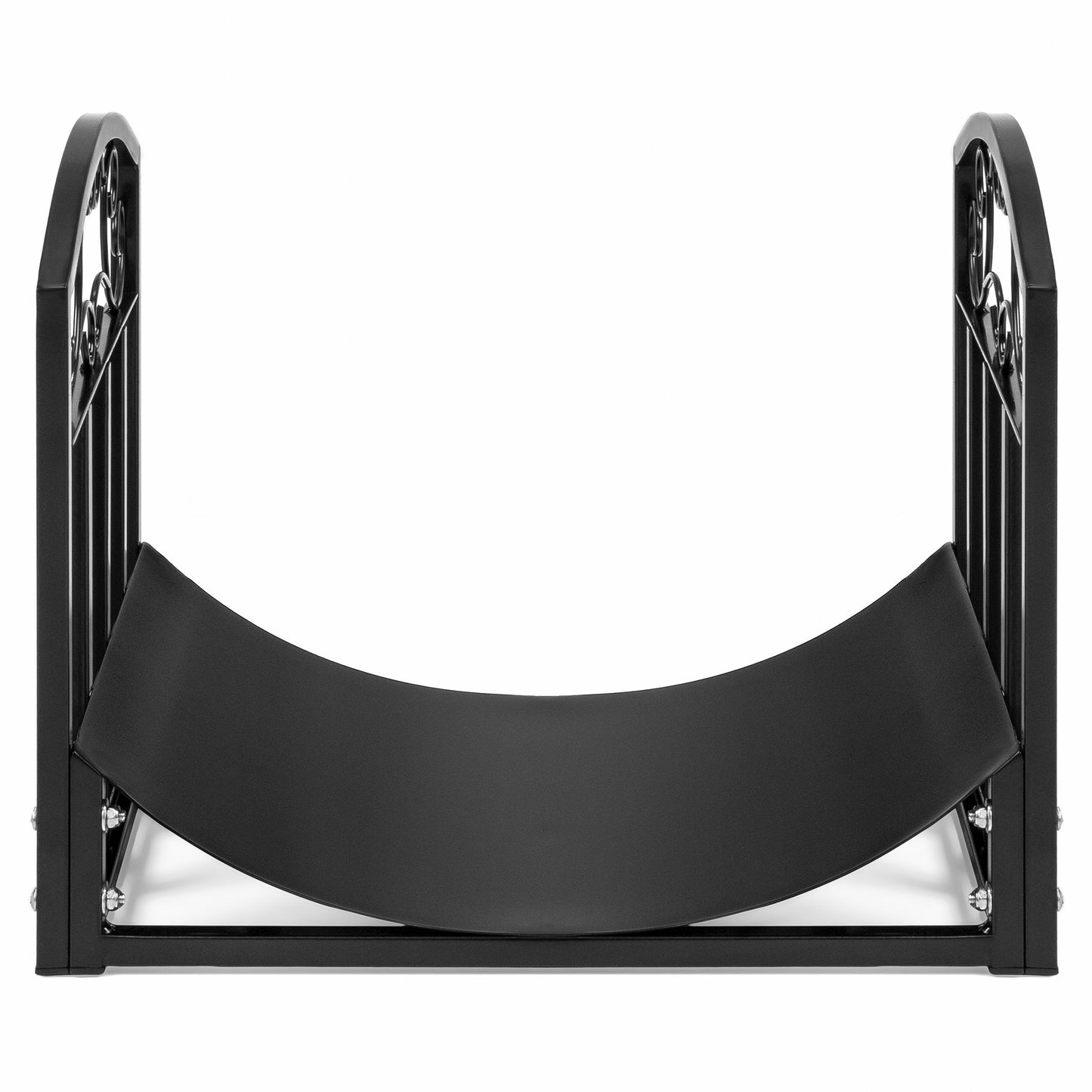 Wrought Iron Firewood Log Stacking Storage Rack  Accessory