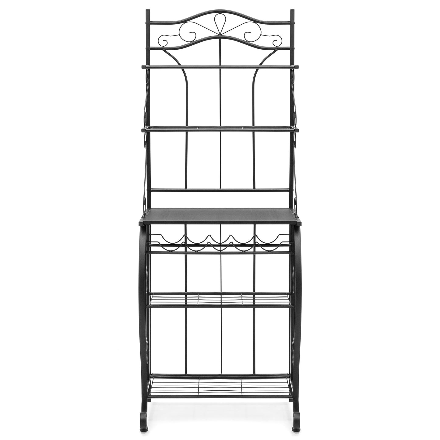 Multiuse 5-Tier Metal Kitchen Bakers Rack