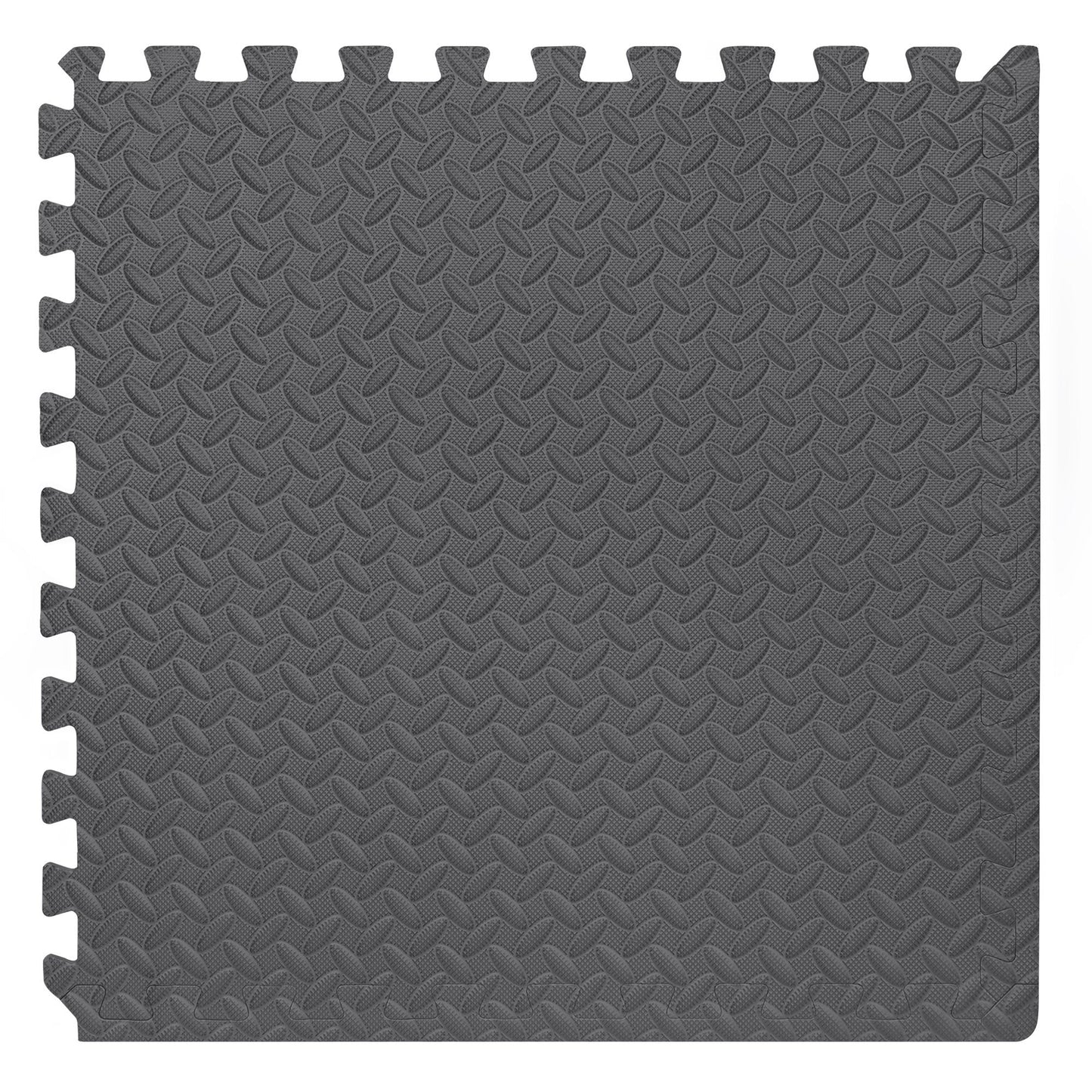 96 Sq. Ft. 24-Piece Puzzle Exercise Mat w/ 2x2ft Interlocking Foam Tiles