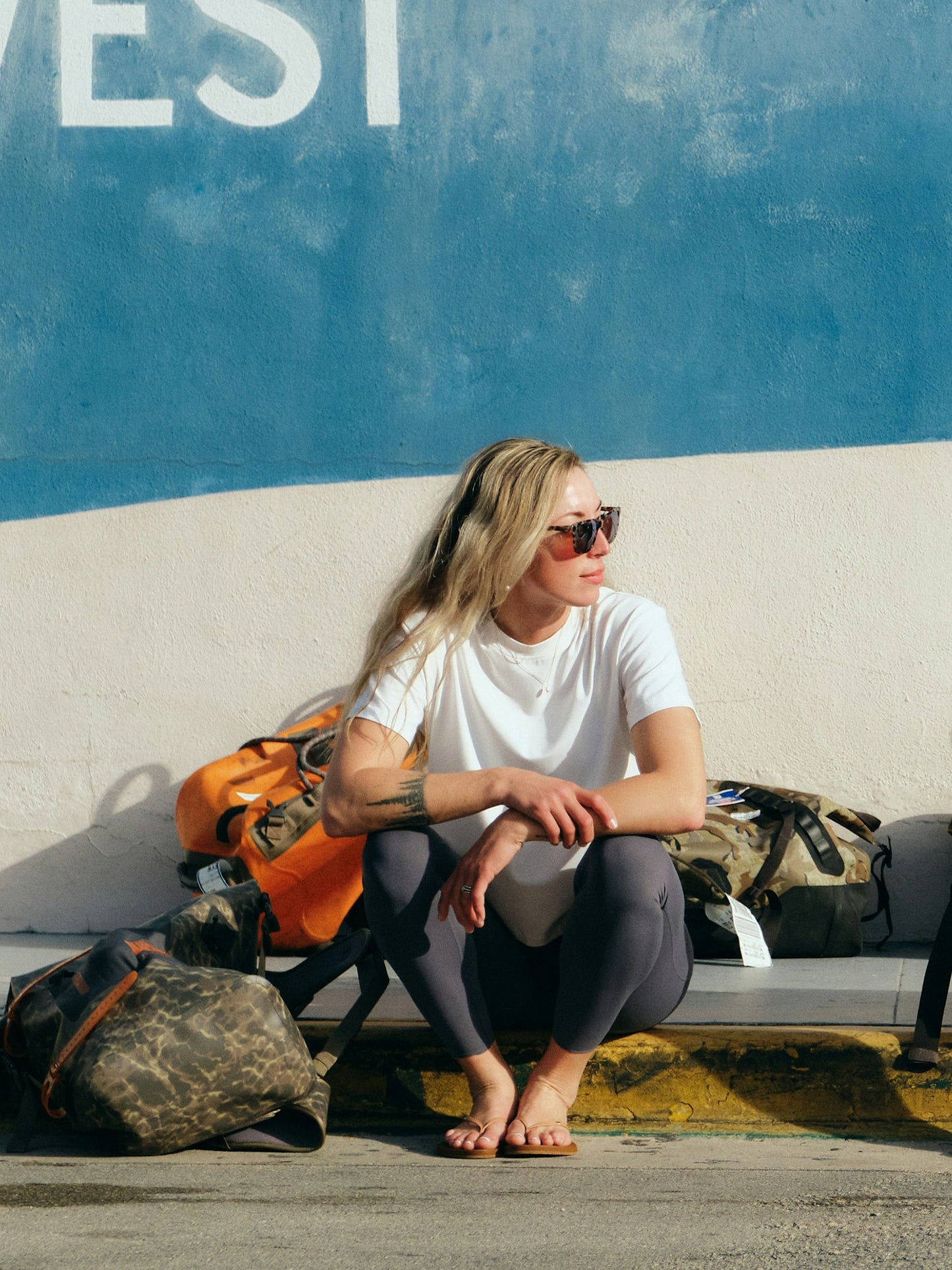 Women's Bamboo Current Boxy Tee - Fatigue