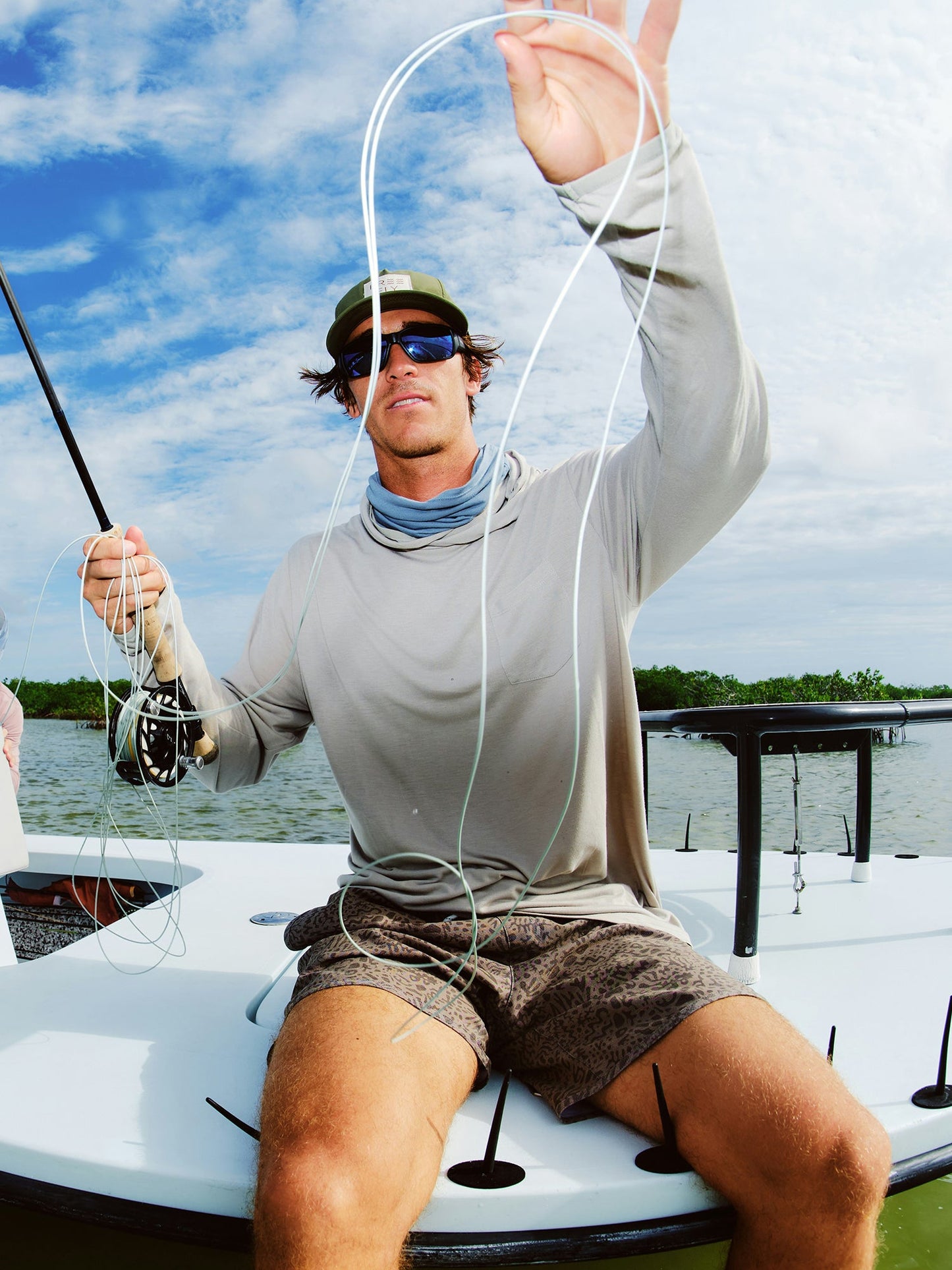 Men's Bamboo Lightweight Hoodie - Tigerlily