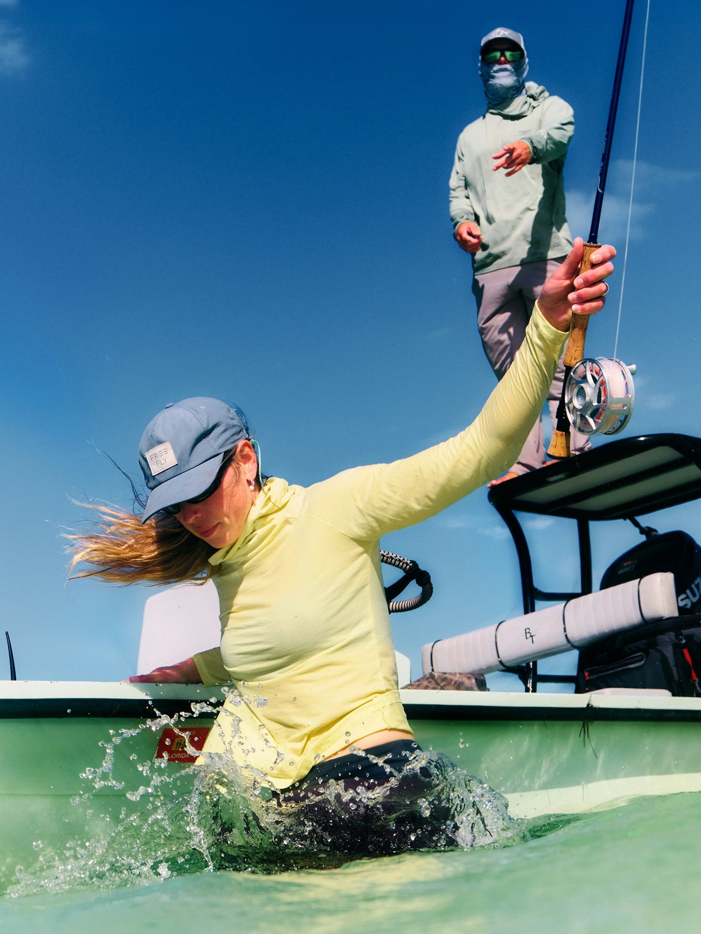 Women's Bamboo Lightweight Hoodie II - Tropic Orange