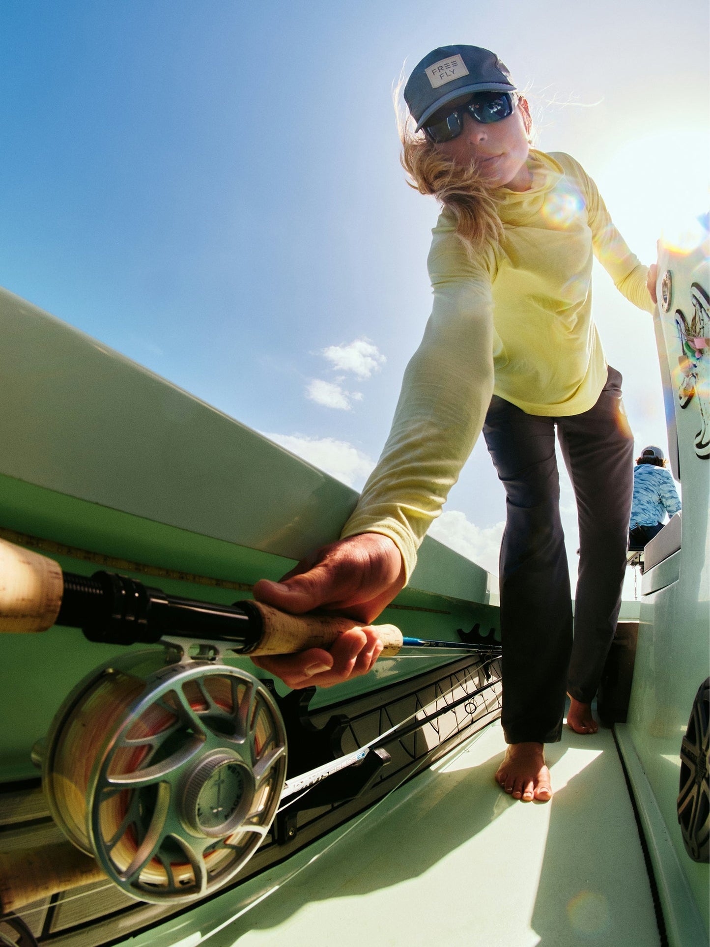 Women's Bamboo Lightweight Hoodie II - Ocean Mist