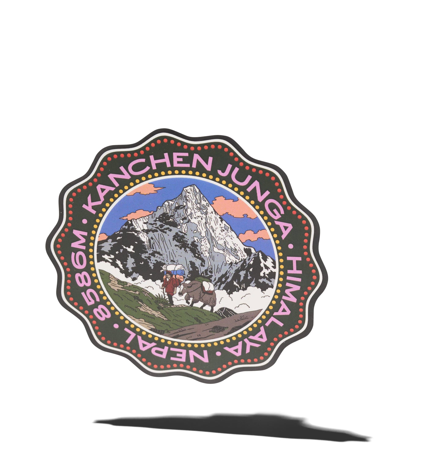 MOUNTAINS STICKER 10-PACK