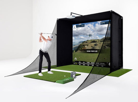 SkyTrak+ Golf Simulator Studio Pro
