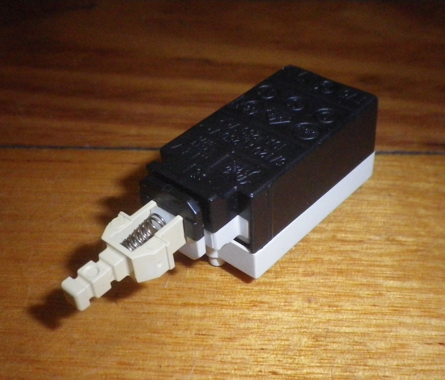 Akai DPST Television Pushbutton On/Off Switch with Remote Contacts - Part # SWP393