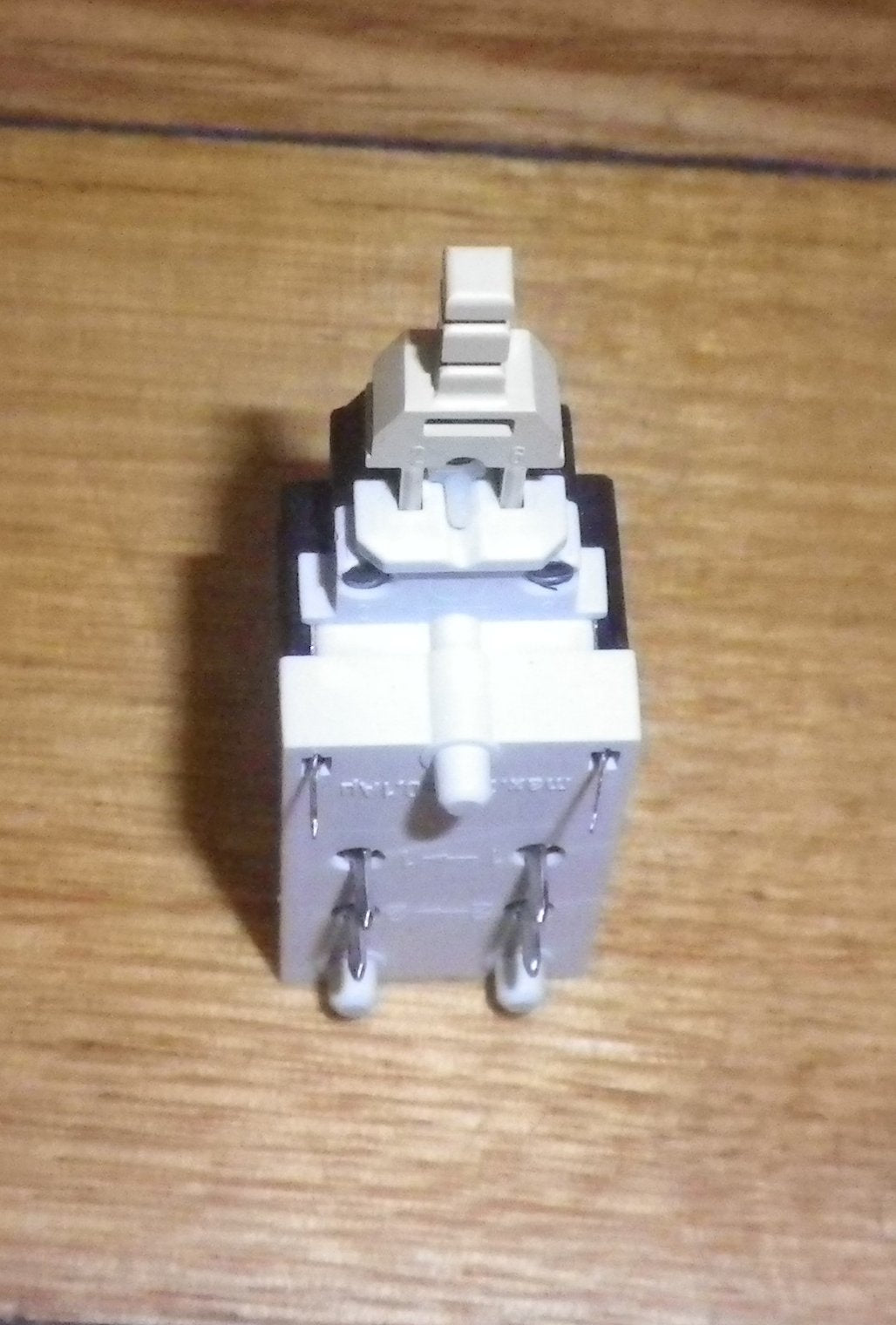 Akai DPST Television Pushbutton On/Off Switch with Remote Contacts - Part # SWP393