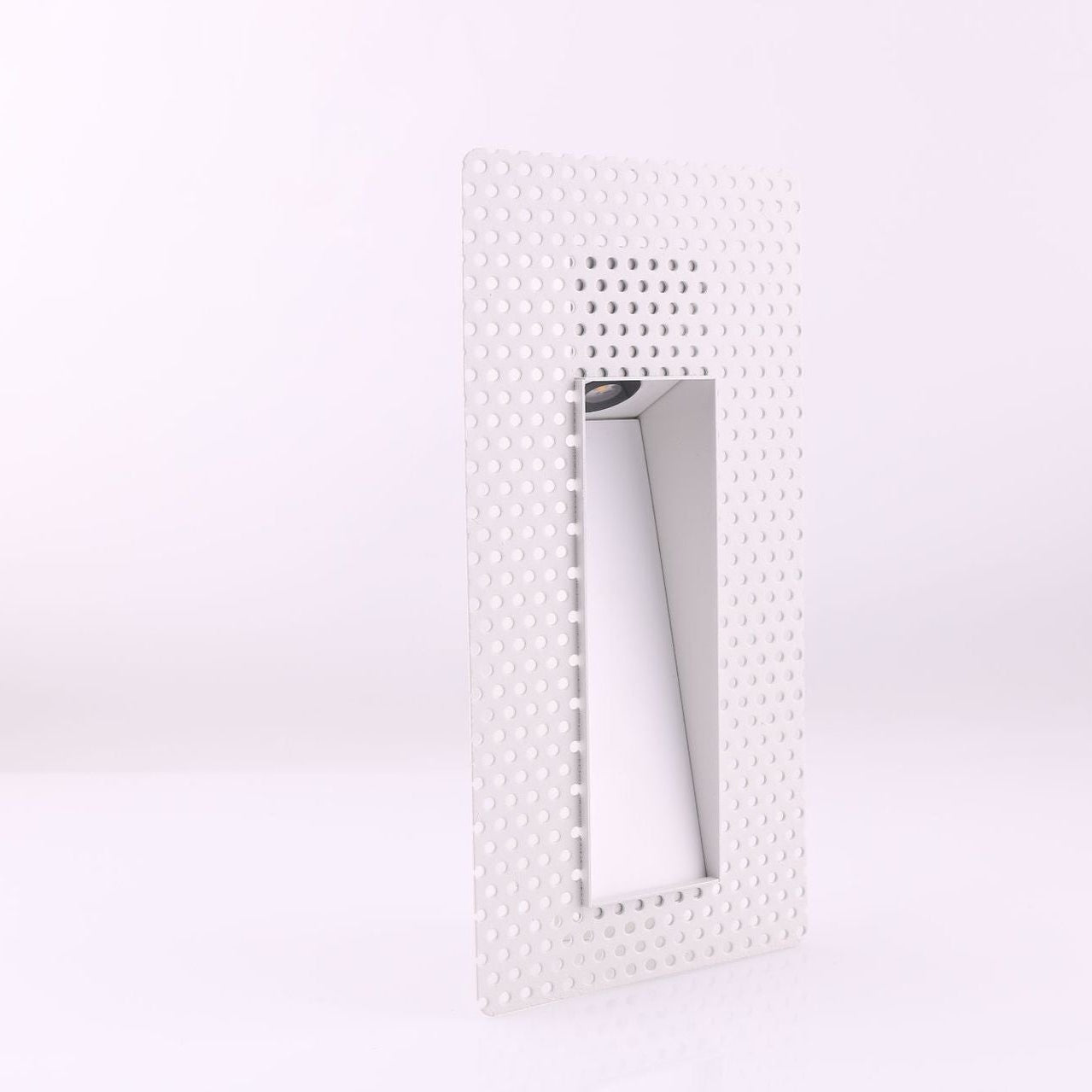 Frameless LED Sensor Wall Light With Perforated Panel Design