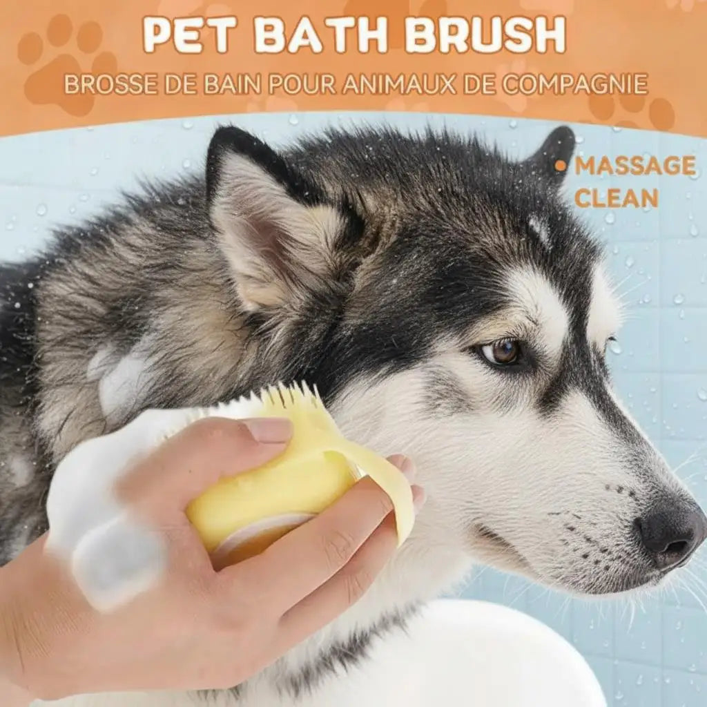 Silicone Bath & Massage Brush