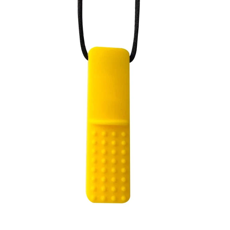 Silicone Teether Necklace for Kids | Chewy Sensory Pendant for Autism & ADHD | Oral Motor Therapy Tool