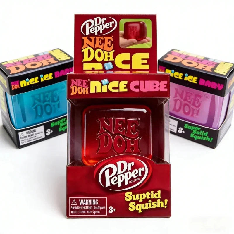 2026 New Needoh Nice Cube - 5-in-1 Sensory Stress Reliever for Anxiety & Focus - Perfect Fidget Tool for Adults & Kids!