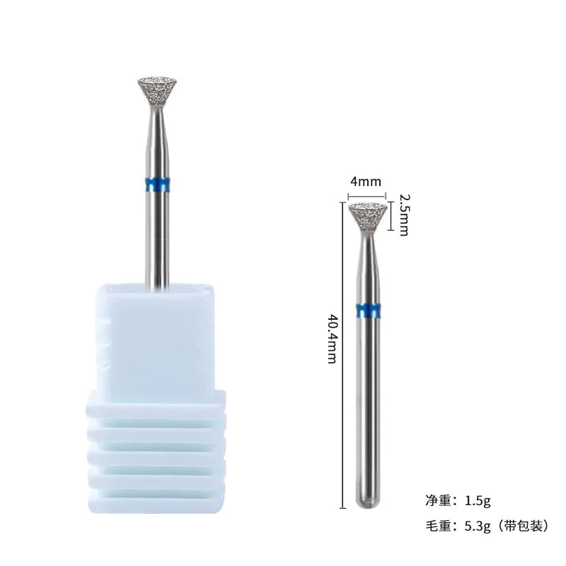 Cuticle Clean Nail Drill Bit Remove Overflow Glue Tool Nail Edge Treatment Diamond Grinding Machine Accessories