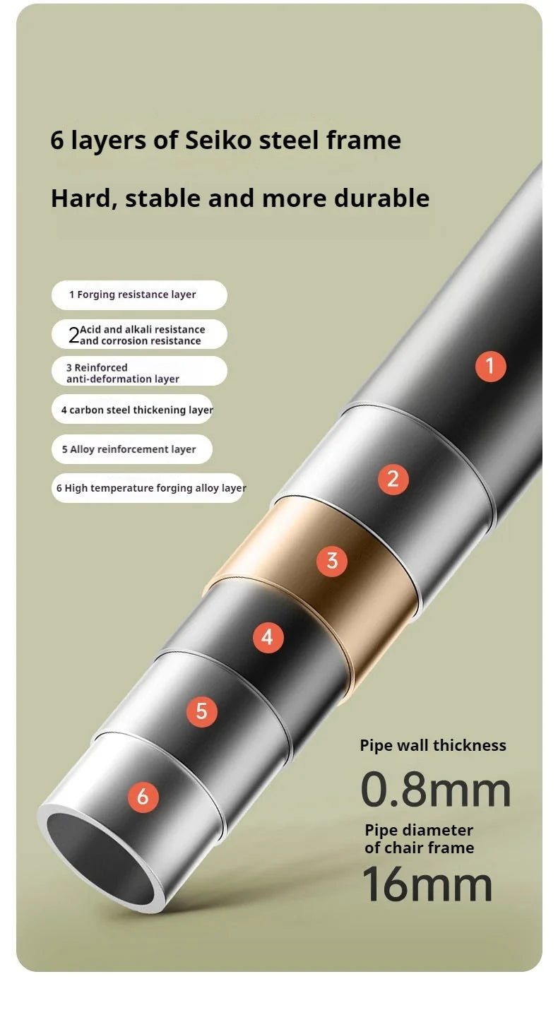 Naturehike SEA STAR 001 Camping Moon Chair Outdoor Push-up High Back Portable Folding Adjustable Lounge Chair Picnic Leisure Seat Bearing 120KG