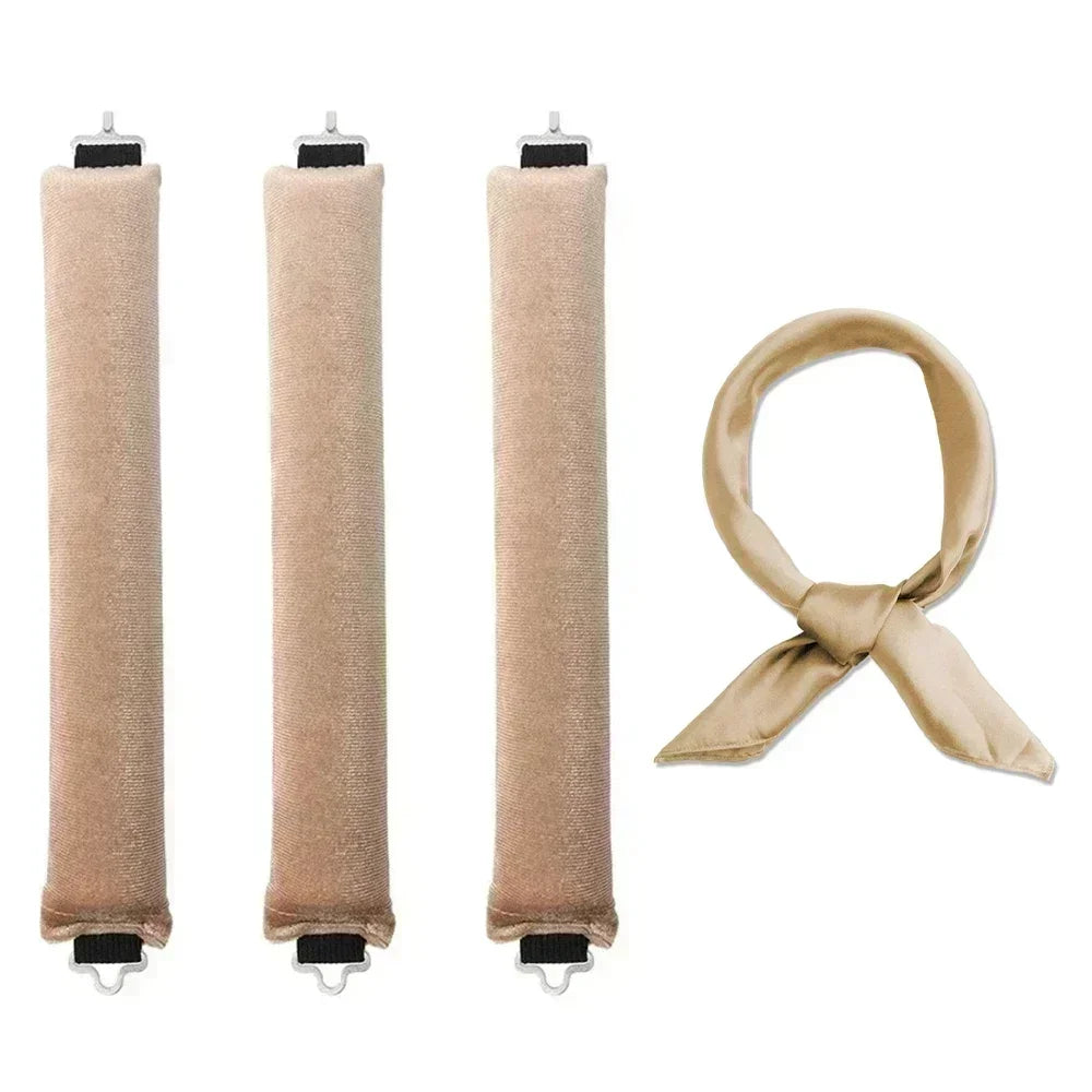 Heatless Hair Curler – No Heat Curling Rod Headband for Soft Overnight Curls