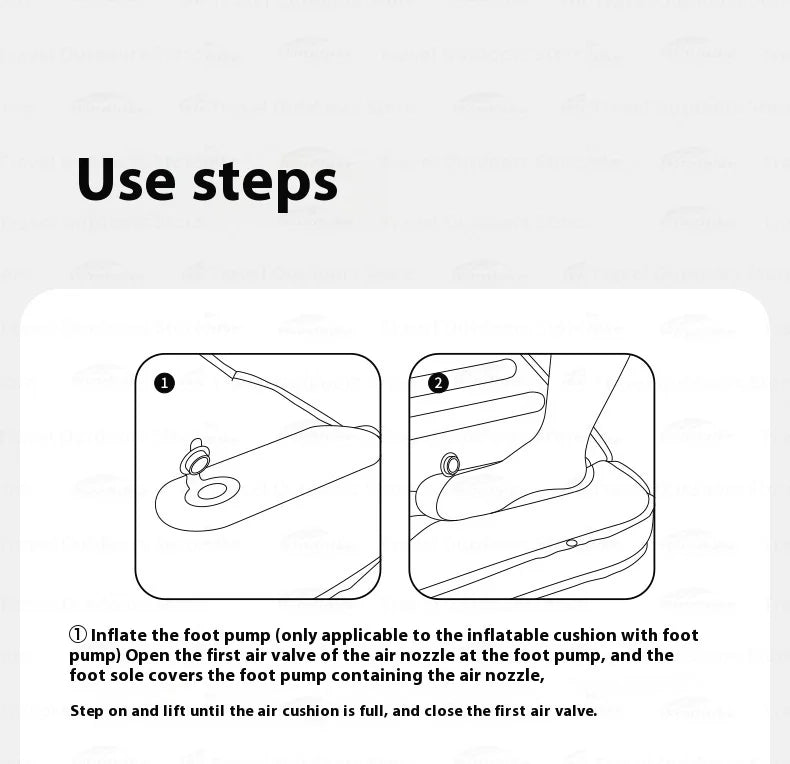 Naturehike Inflatable Cushion Series Inflatable Mat Splicing Sleeping Pad 2 Different Style Camping TPU Thickened 9.5cm Outdoor Bed Air Mattress