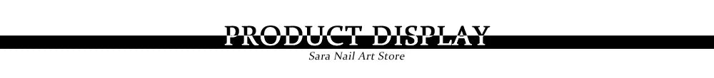 5D embossed flower nail stickers