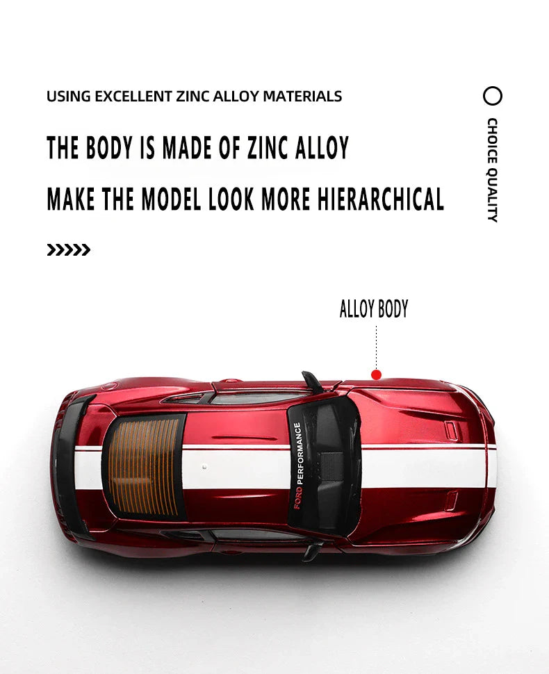 Ford Mustang GT Alloy Toy Car Model- HMT15FM