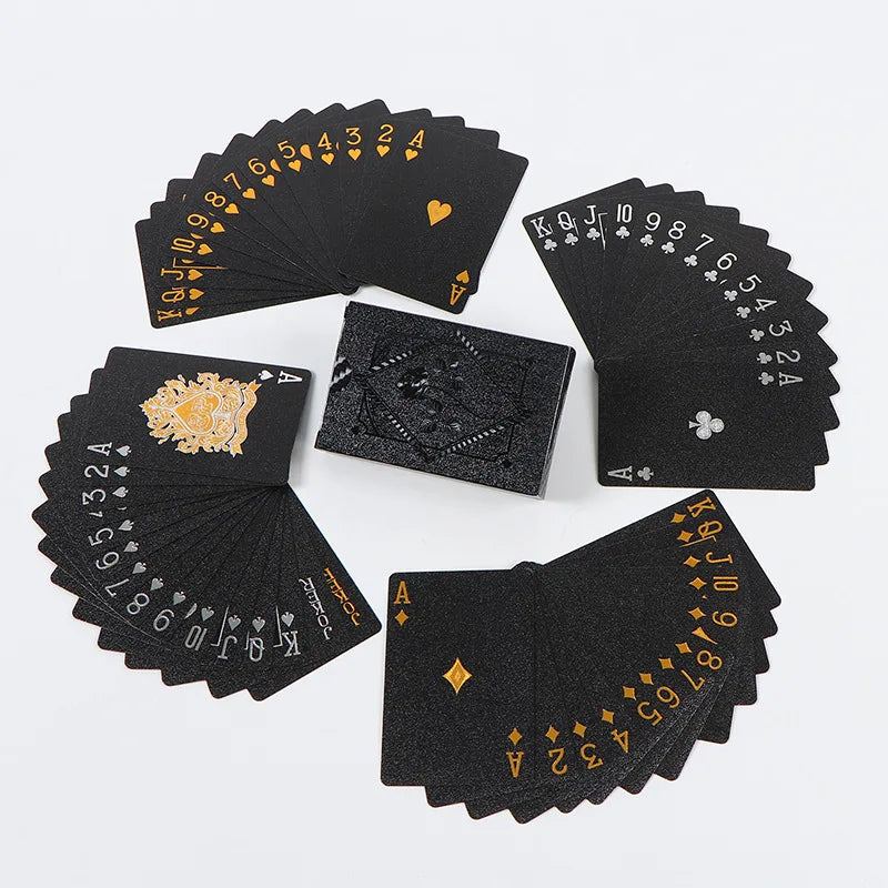 Black Gold Playing Cards- HMT15PC