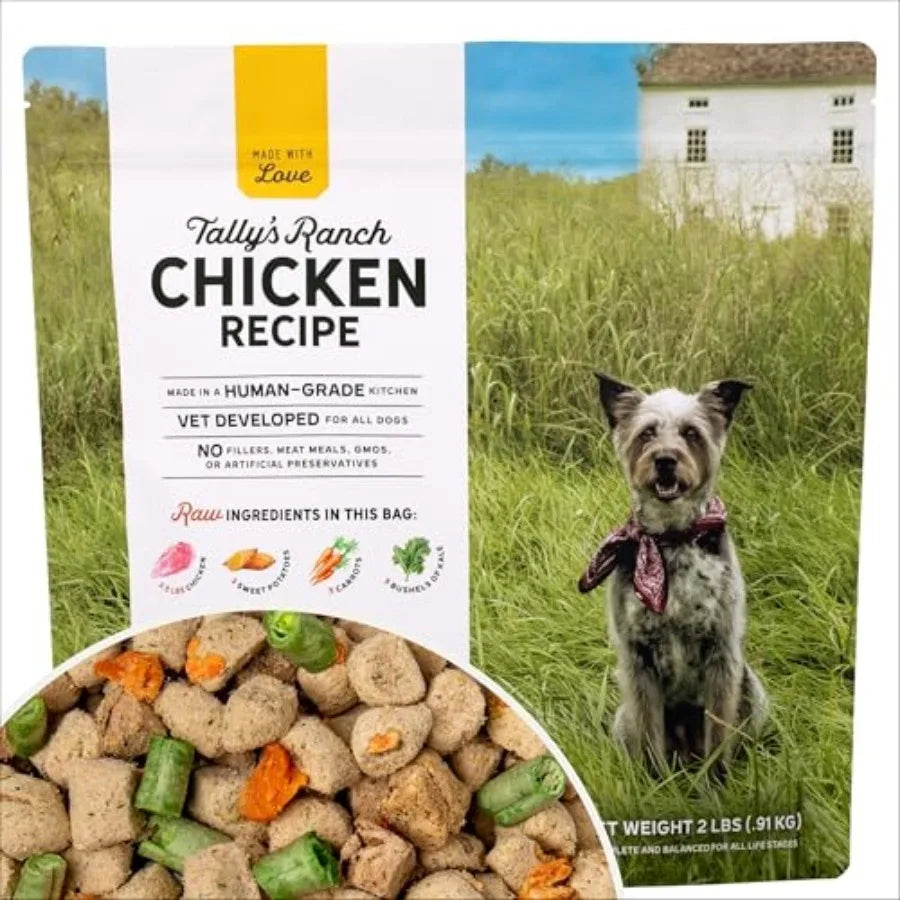 Freeze-Dried Raw Chicken Dog Food