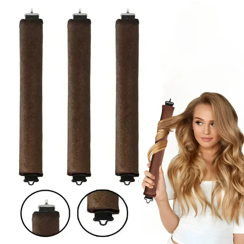 Heatless Hair Curler – No Heat Curling Rod Headband for Soft Overnight Curls