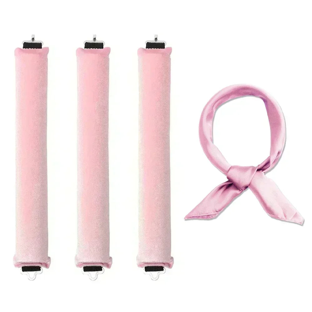 Heatless Hair Curler – No Heat Curling Rod Headband for Soft Overnight Curls