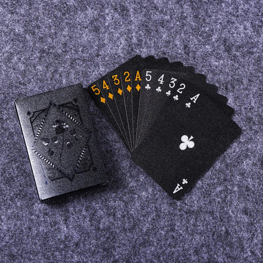 Black Gold Playing Cards- HMT15PC