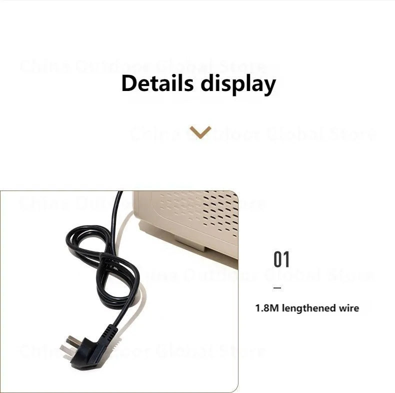 MOBI GARDEN Mobile Air Conditioner Outdoor Portable Fan Integrated Car Cooler 450W Cooling Camping Tent Indoor Car Cooling Fan With Built-in Lighting