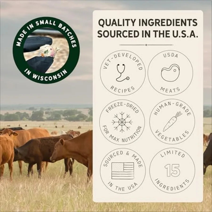 Freeze-Dried Raw Chicken Dog Food