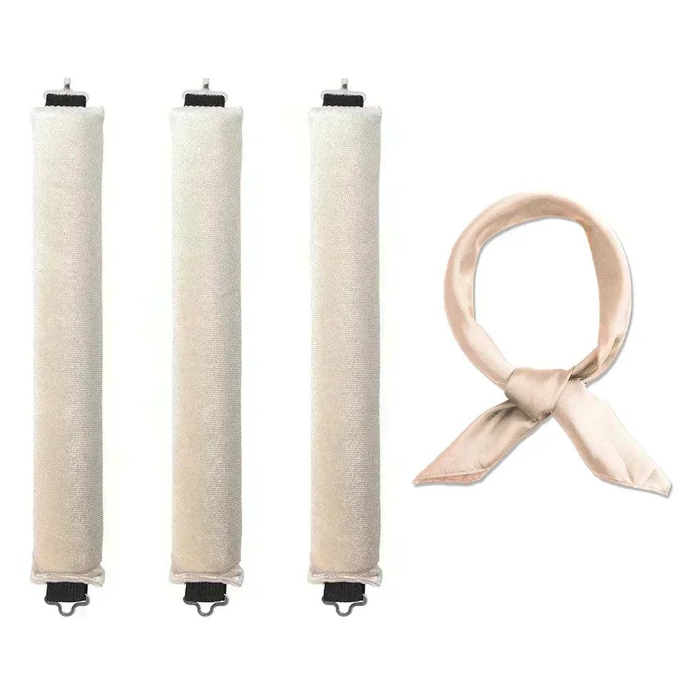 Heatless Hair Curler – No Heat Curling Rod Headband for Soft Overnight Curls