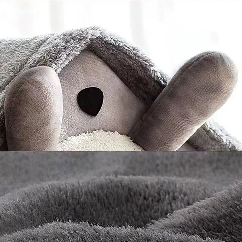 Foldable Washable Pet House Bed