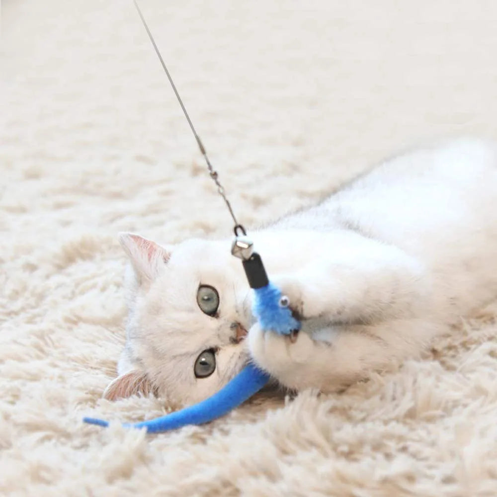 Cat Feather Wand Toy Set (11-Piece)