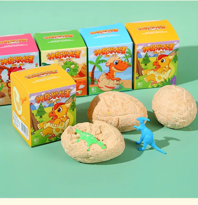 Dino Egg Excavation Kit: 1/3/5pcs Fun Party Favors for Kids – Unleash Excitement at Birthday Goodie Bags!