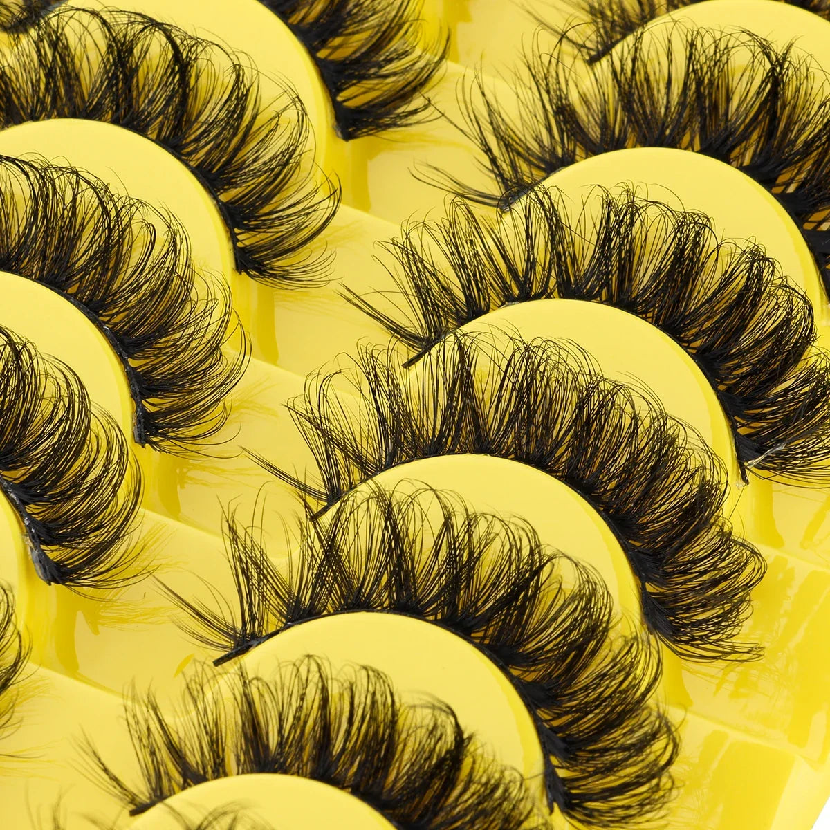 3/10 Pairs Half Lashes Makeup Natural Long Cat Eye Lashes Dramatic False Eyelashes