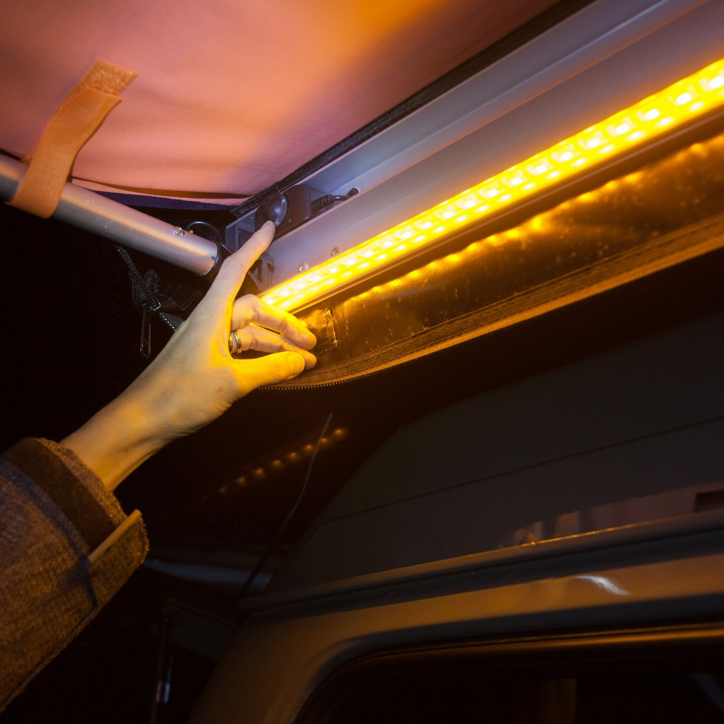 Hard Korr Orange and White Easy Fit Light