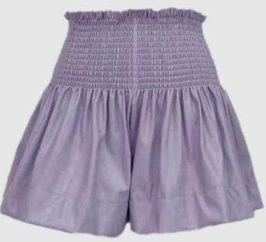 Queen of Sparkles Leather Swing Shorts