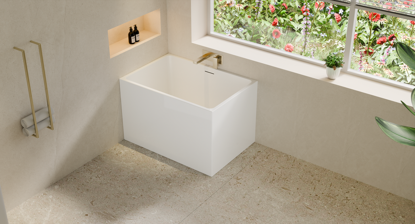 Lukka Crete Multifit Overflow Free Standing Bath LK-CR