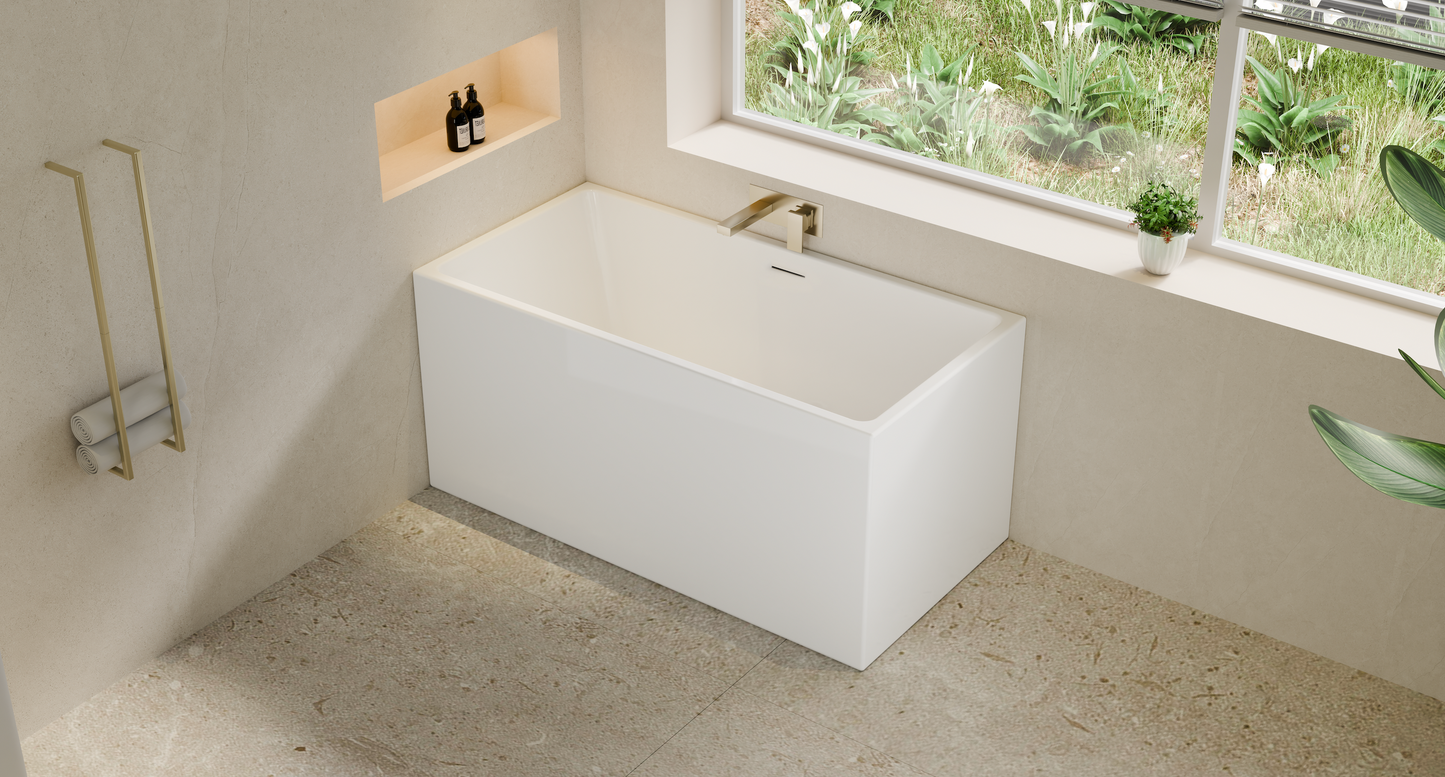 Lukka Crete Multifit Overflow Free Standing Bath LK-CR